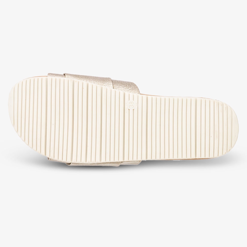 KLAPKI BUTY BŁYSZCZĄCE PŁASKIE LEKKIE Z KLAMRĄ 38 Wysokość obcasa/platformy 3 cm