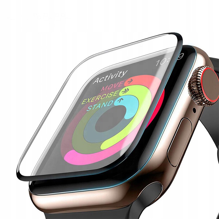 

Szkło Hartowane 9H Ochronne 3D do Apple Watch 44MM