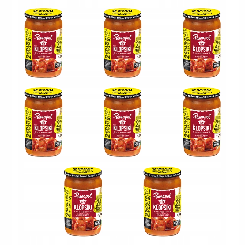 Masové Kuličky v rajčatové omáčce s koprem 700 g Pamapol X8