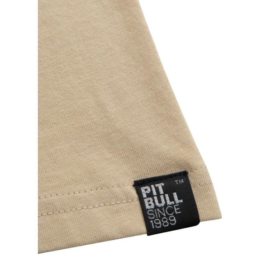 KOSZULKA MĘSKA PIT BULL T-SHIRT PODKOSZULEK NA CO DZIEŃ PITBULL SPORTOWA Dekolt okrągły