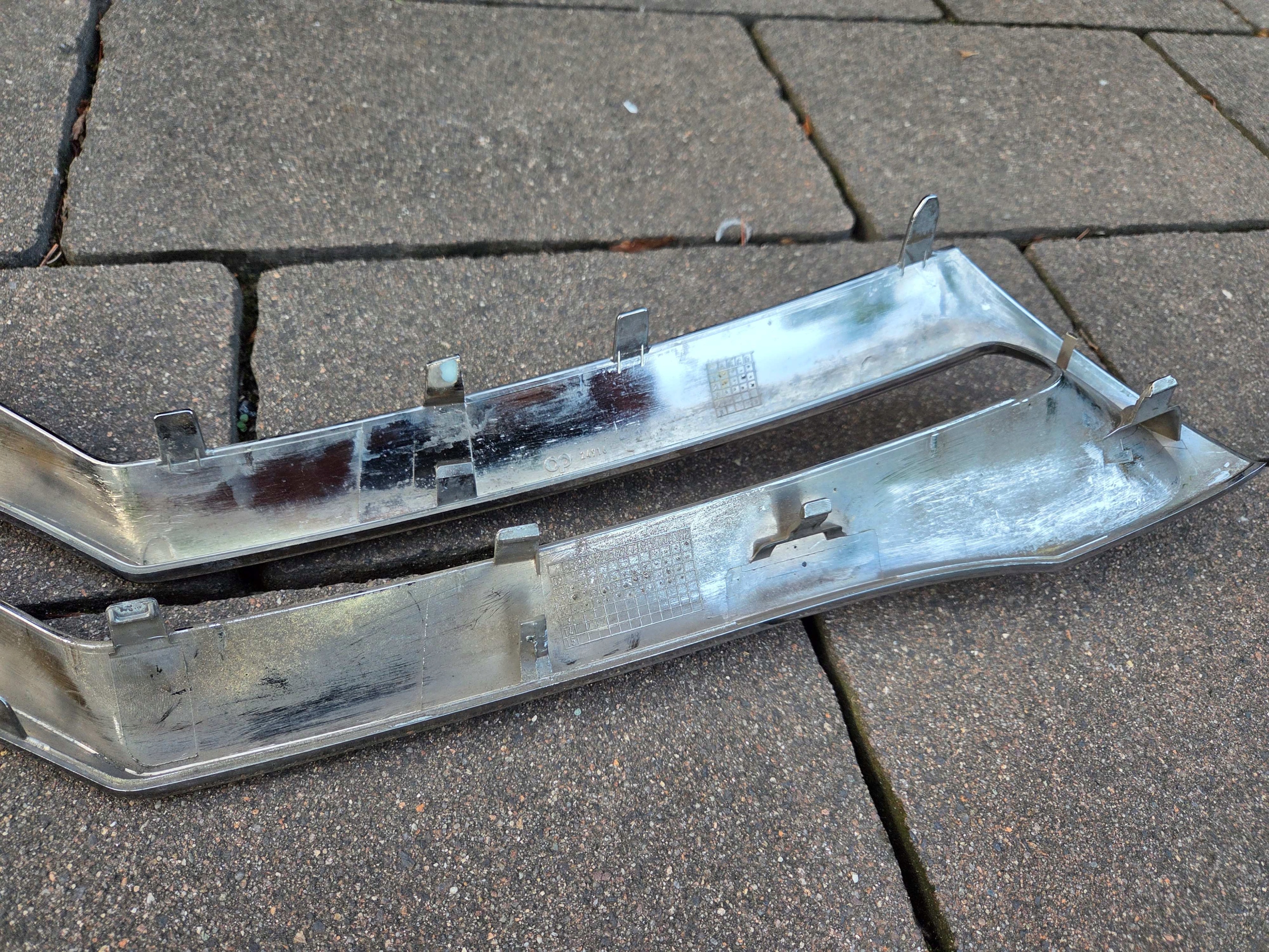 CITROEN DS4 хром решетка бампера переднего 9688184677 11-2015