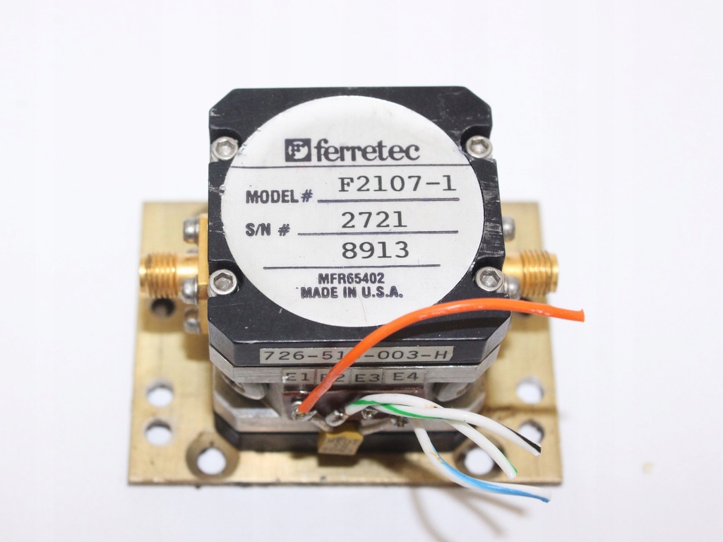 FILTR YIG FERRETEC MFR65402 Rodzaj LC