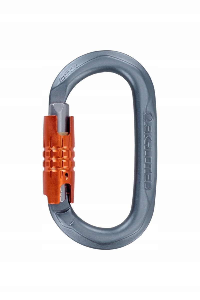 Climbing Technology Karabinek wspinaczkowy Obx Tg szary/pomarańczowy