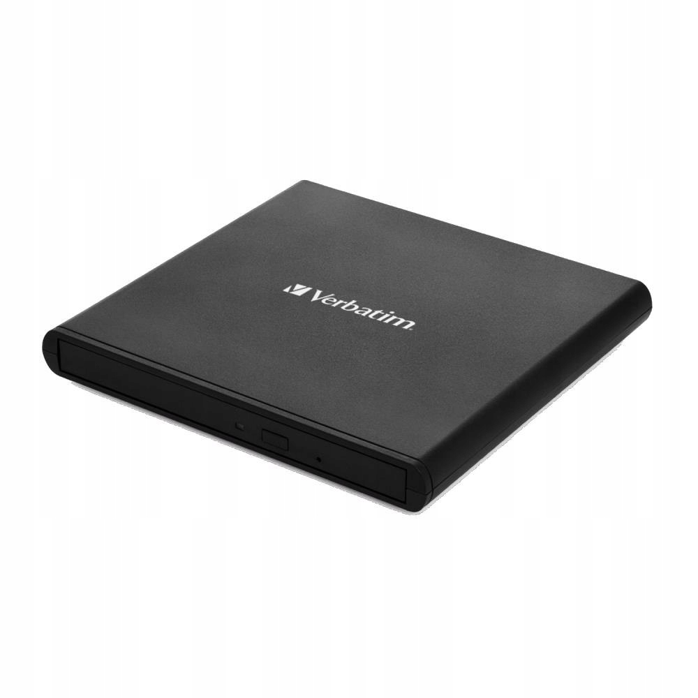 Nagrywarka zewnętrzna Verbatim CD/DVD Rw Usb 2.0 Slim Light