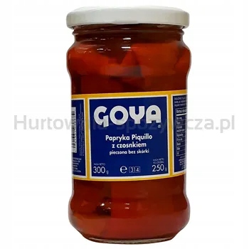 Goya Paprika Piquillo s česnekem pečená bez kůže 314 ml