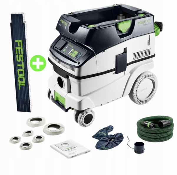 Festool Vysávač Cleantec Ctm 26 Ei-flr, chrániče kolies, topánky 578159