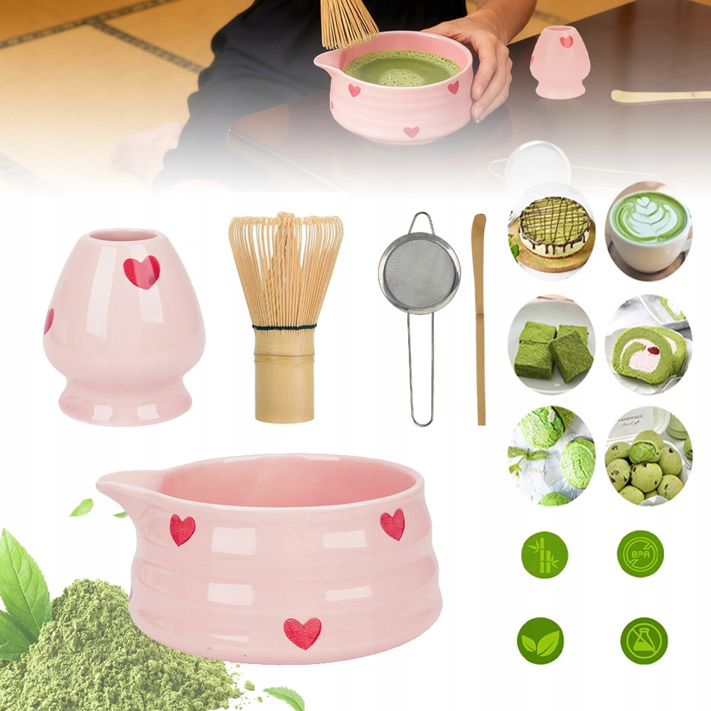 Matcha sada na čajový obřad, 5 kusů Matcha sada