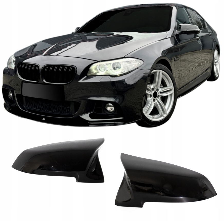 Bmw F10 F11 Lift LCI 2013-2017 Krytky Zrcátek Krytky Zrcátka M5 Černé