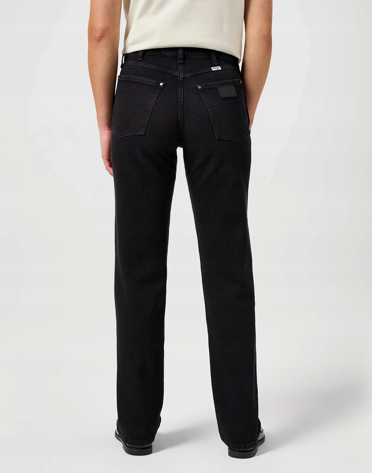 Dámské jednoduché kalhoty Wrangler Sunset Black 112350727 25/30