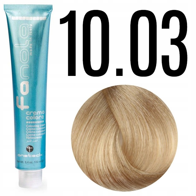 

Fanola Crema Colore 100ml Farba do włosów 10.03