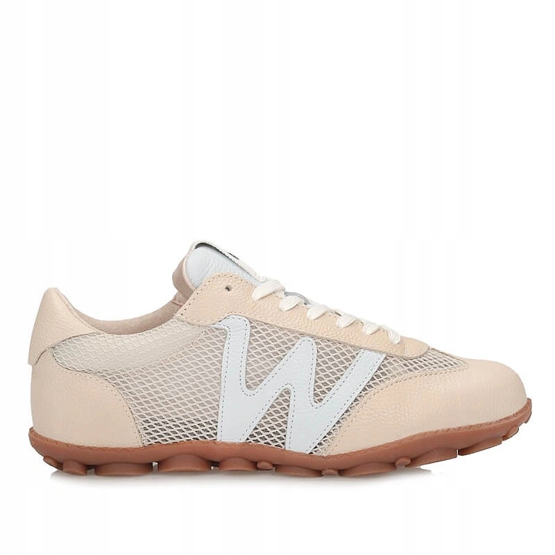 Dámské tenisky Wonders AP-2101 Nysa Beig Mesh 2970 Taupe