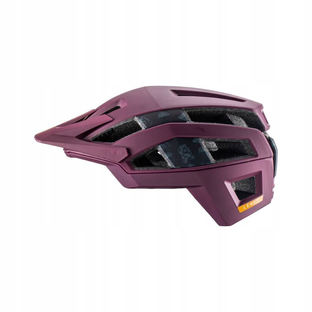 Leatt Cyklistická přilba Mtb Trail 3.0 V22 Helmet Malbec Barva Fialová/Černá