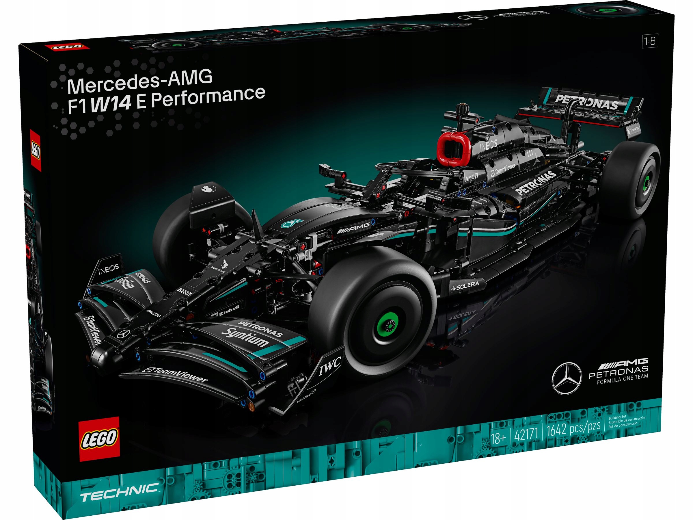 LEGO Technic 42171 Mercedes-AMG F1 W14 E Performance Bohater brak