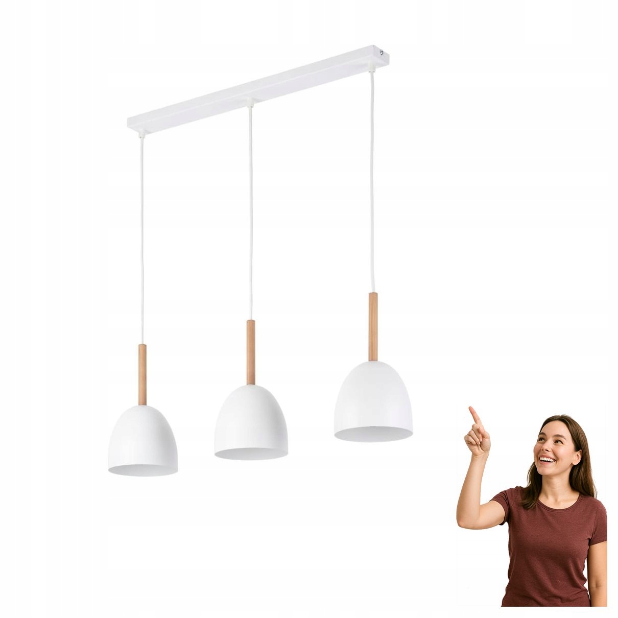 Závěsné svítidlo Nord White 4869 Tk Lighting