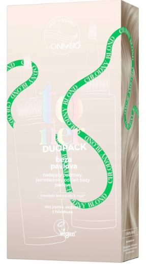 Onlybio Toner Pusinka Pavlova Chladný pudrový odstín 2x 100 ml Duopack