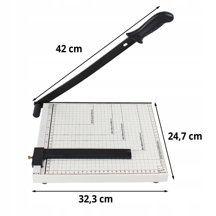 GILOTYNA TRYMER OBCINARKA MASZYNKA SAMOOSTRZĄCA DO CIĘCIA PAPIERU A4 A5 CNC Marka Retoo