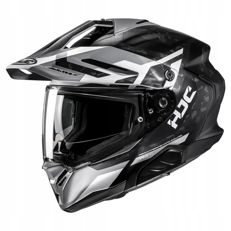 Motocyklová prilba s krytom Hjc Rpha 60 Dakar Black/Grey L