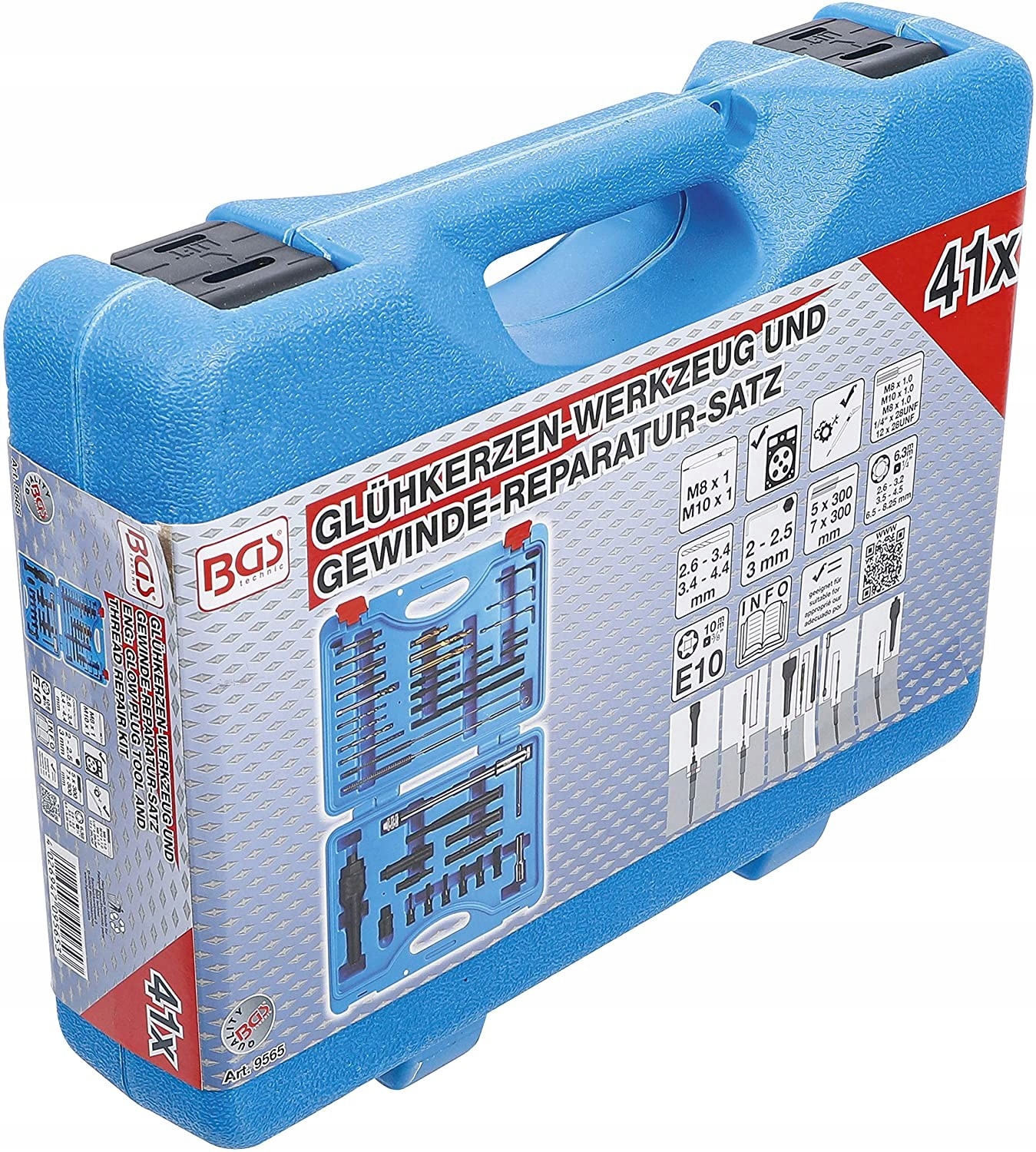 BGS TECHNIC 9565 набор для снятия свечей 3845