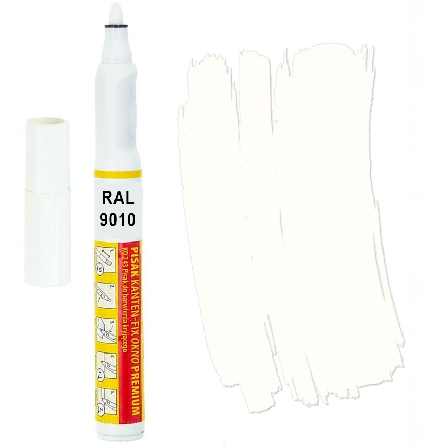 

Kanten Fix Ral 9010 biały alpejski Pisak retusz