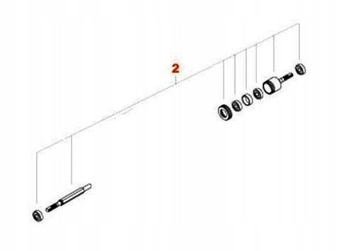 Tama HP90W2 hřídel sada ložisek