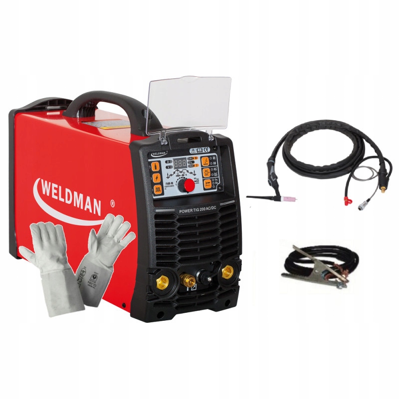 Spawarka inwertorowa POWER TIG 200 AC/DC PULS MMA
