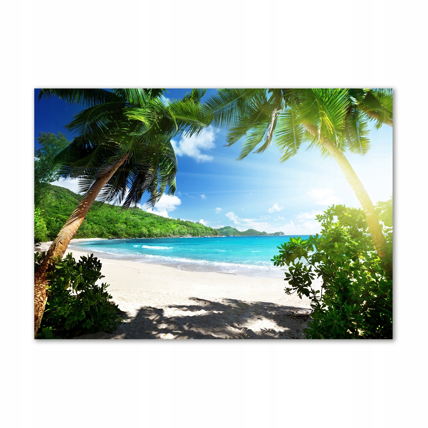 

Foto obraz szkło akrylowy Seszele plaża 100x70 cm
