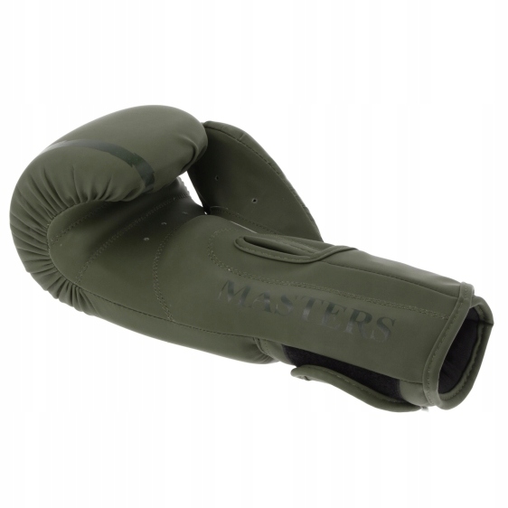 Rękawice bokserskie RPU-MATT zielone 12 oz Marka Masters Fight Equipment