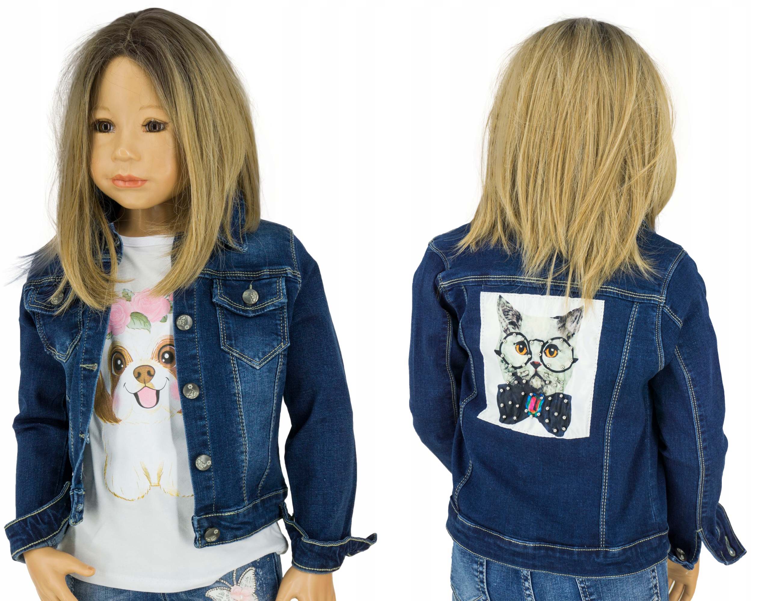 

X045A Kurtka jeans katana rozmiar 146