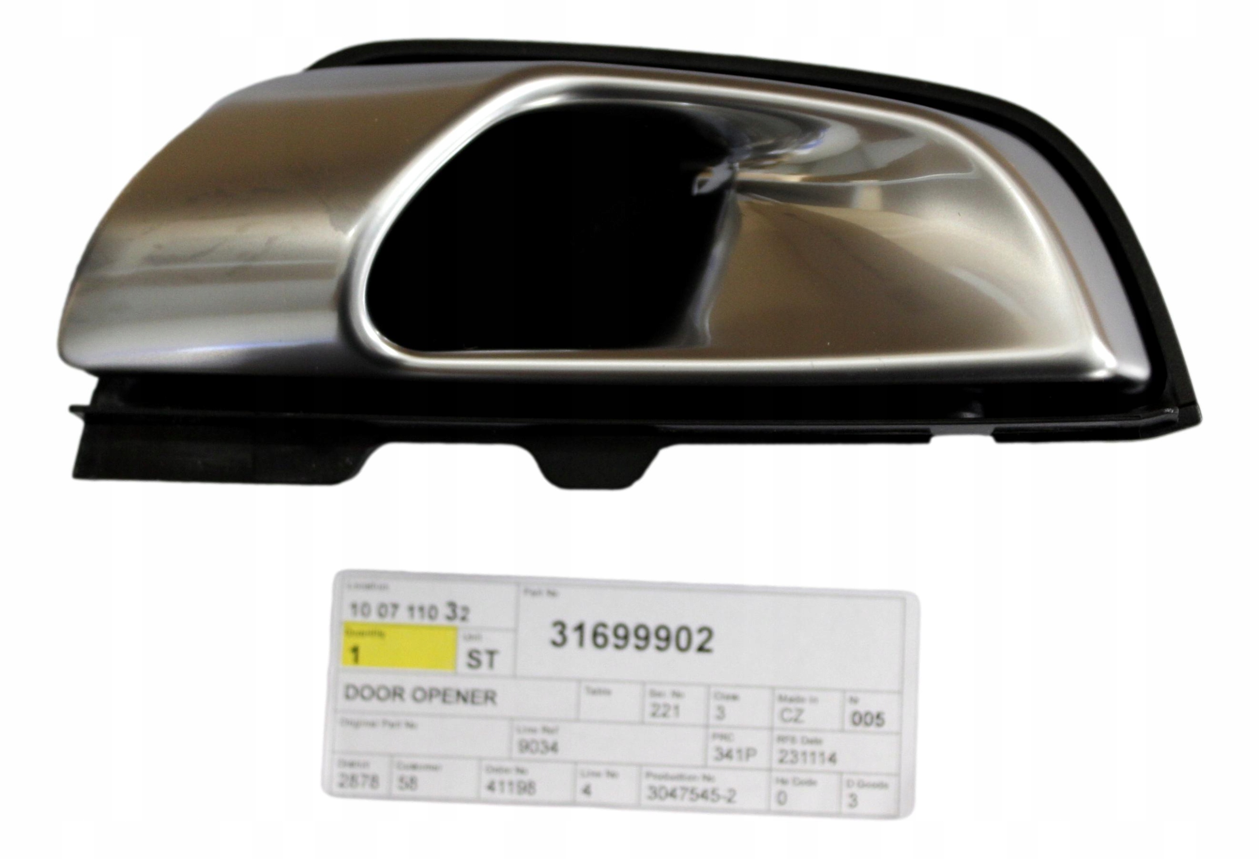 Volvo S90 V90 XC90 II levá vnitřní zadní přední klika Oe