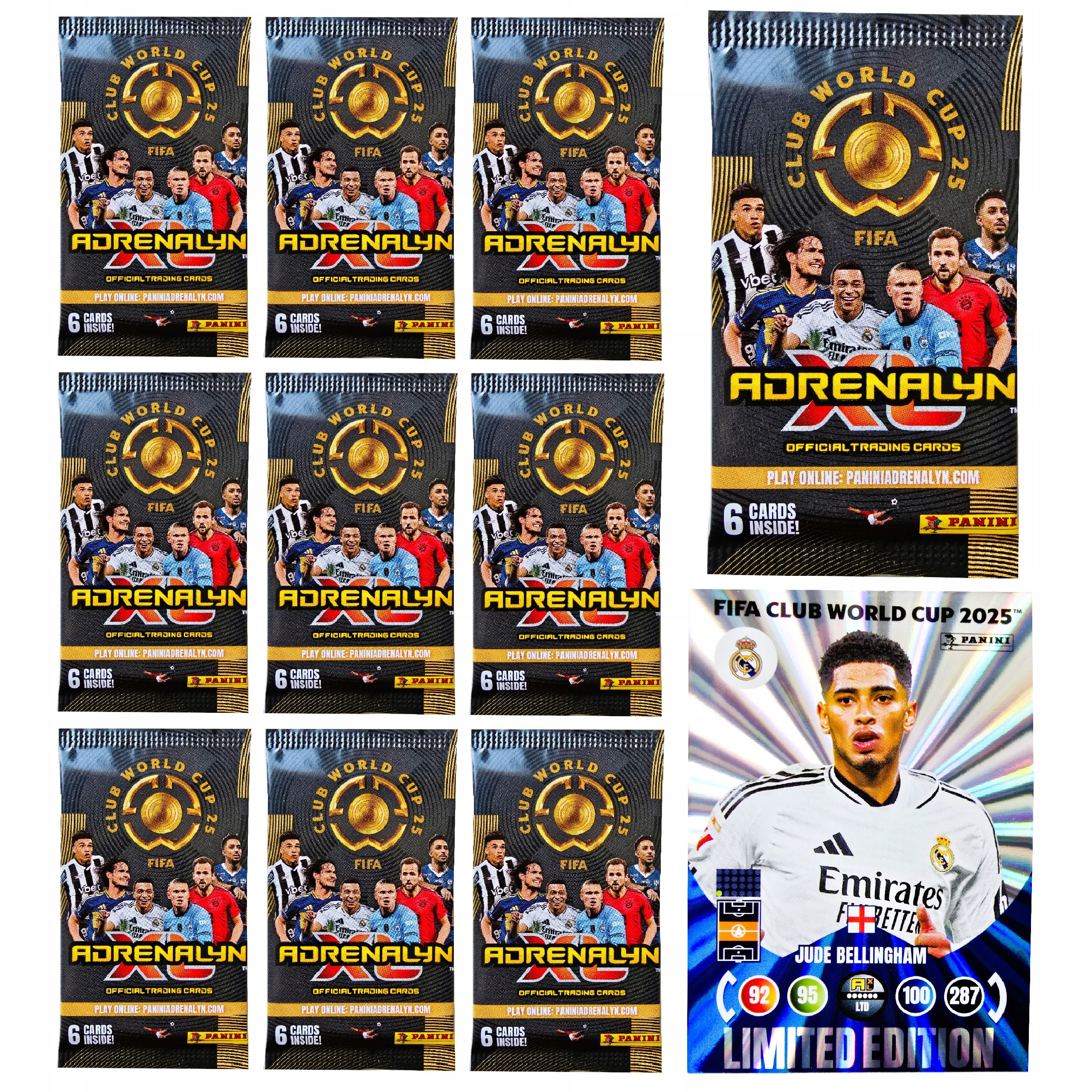 Karty Piłkarskie Panini Fifa Club World Cup 2025 10 Saszetek 1 Limited