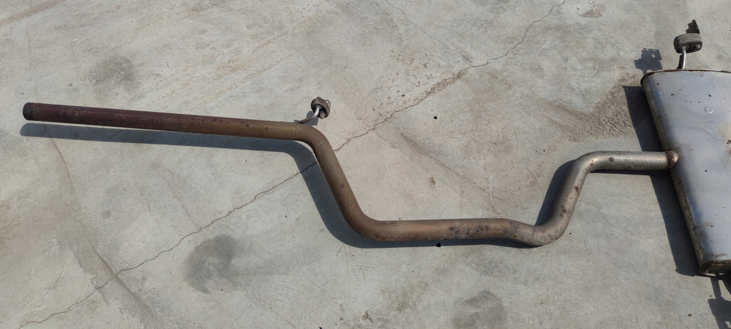 muffler, exhaust AUDI A3 8V 2.0 TDI 5Q6253611C