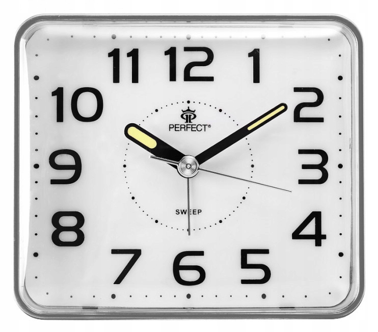 Zegar budzik PERFECT 882 alarm podświetlenie cichy
