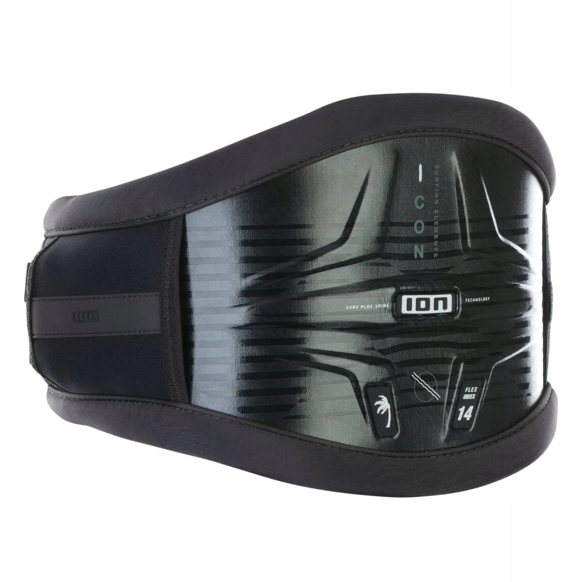 Trapez ION Icon Curv Windsurf Harnes Black L