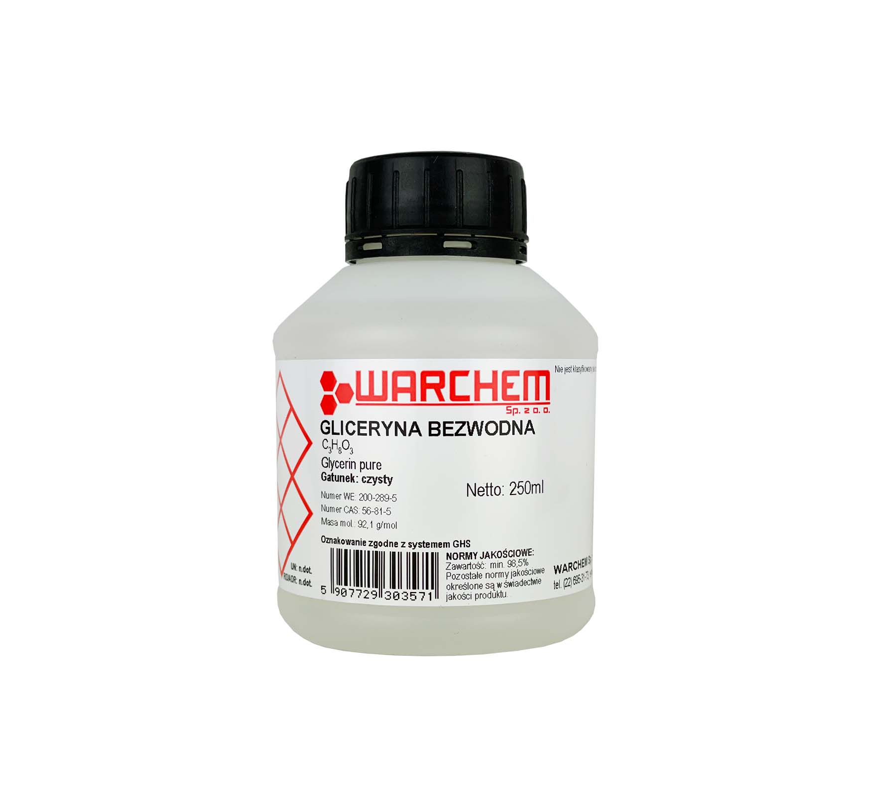 

Gliceryna Roślinna Bezwodna czysta 250ml