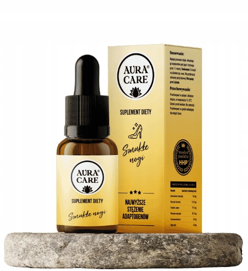 Adaptogeny Aura Care Smukłe Nogi Macerat Olejowy Dzika Róża Czysty 15 ml