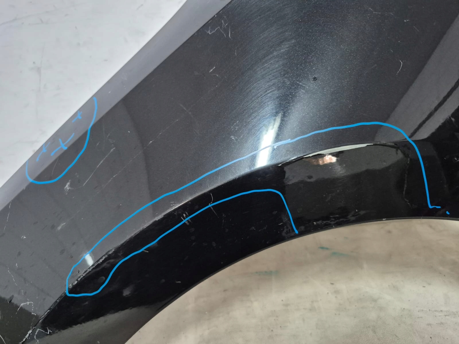 SKODA RAPID LIFT 17-19 fender front front left