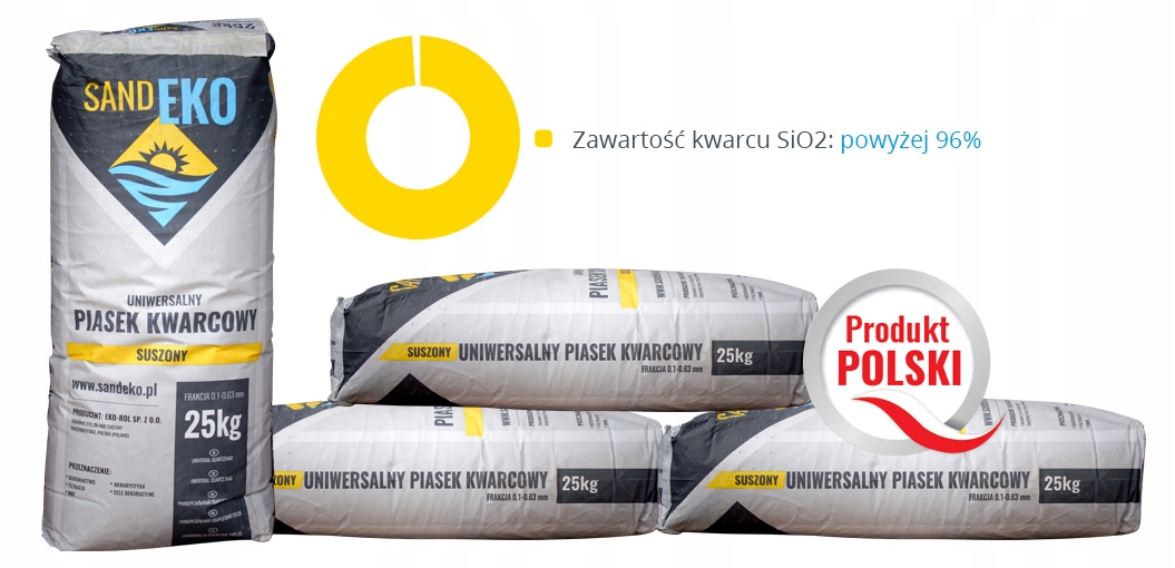 Piasek formierski 2K 0,40/0,32/0,20 25kg Szerokość 800 mm