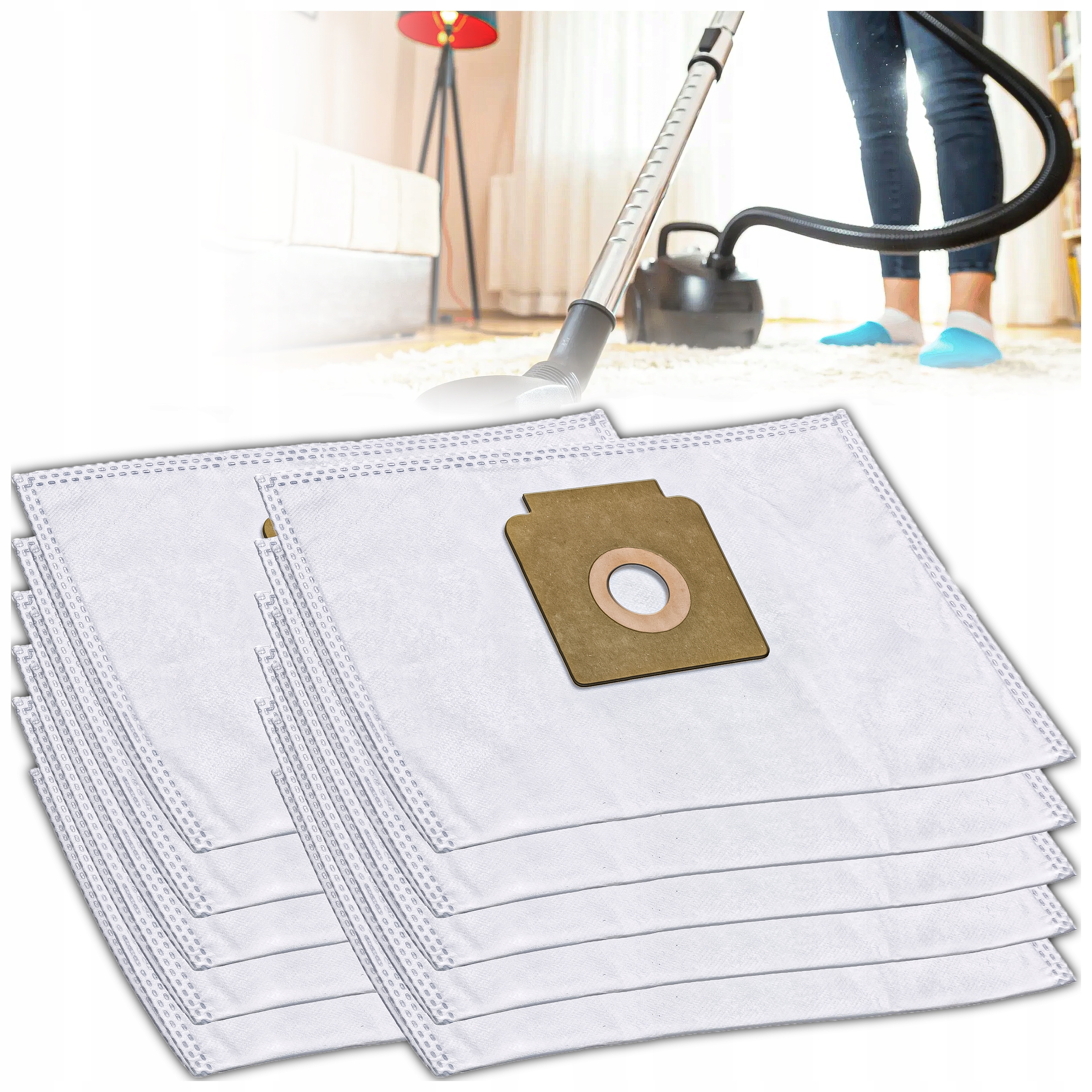 20x Worek Do Odkurzacza Syntetyczny Karcher 6.904-333.0, T 9/1, T 10/1