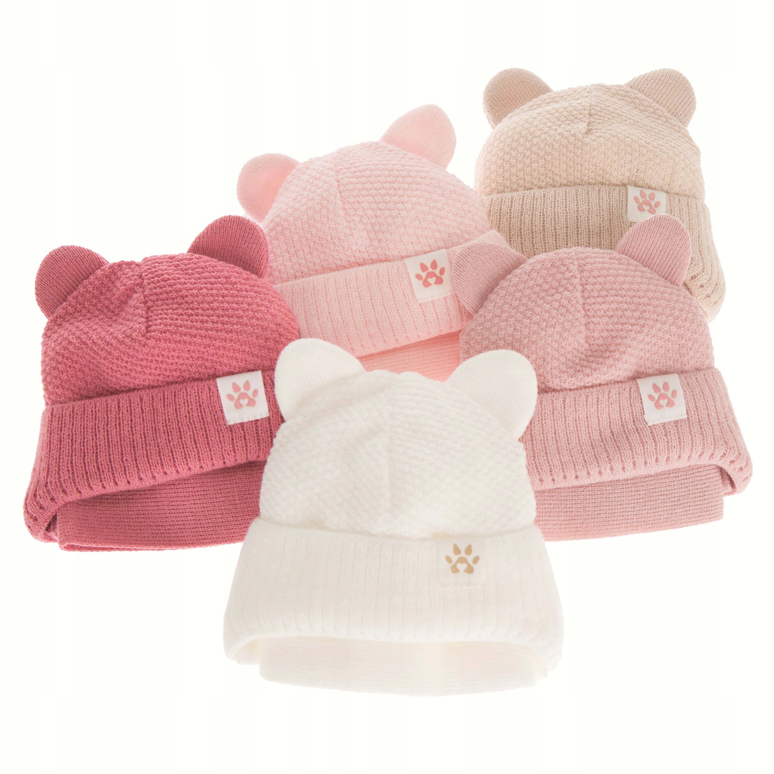 KOMPLET ZIMOWY dla dziewczynki CZAPKA SZALIK 44-46 Rozmiar 44-46 cm