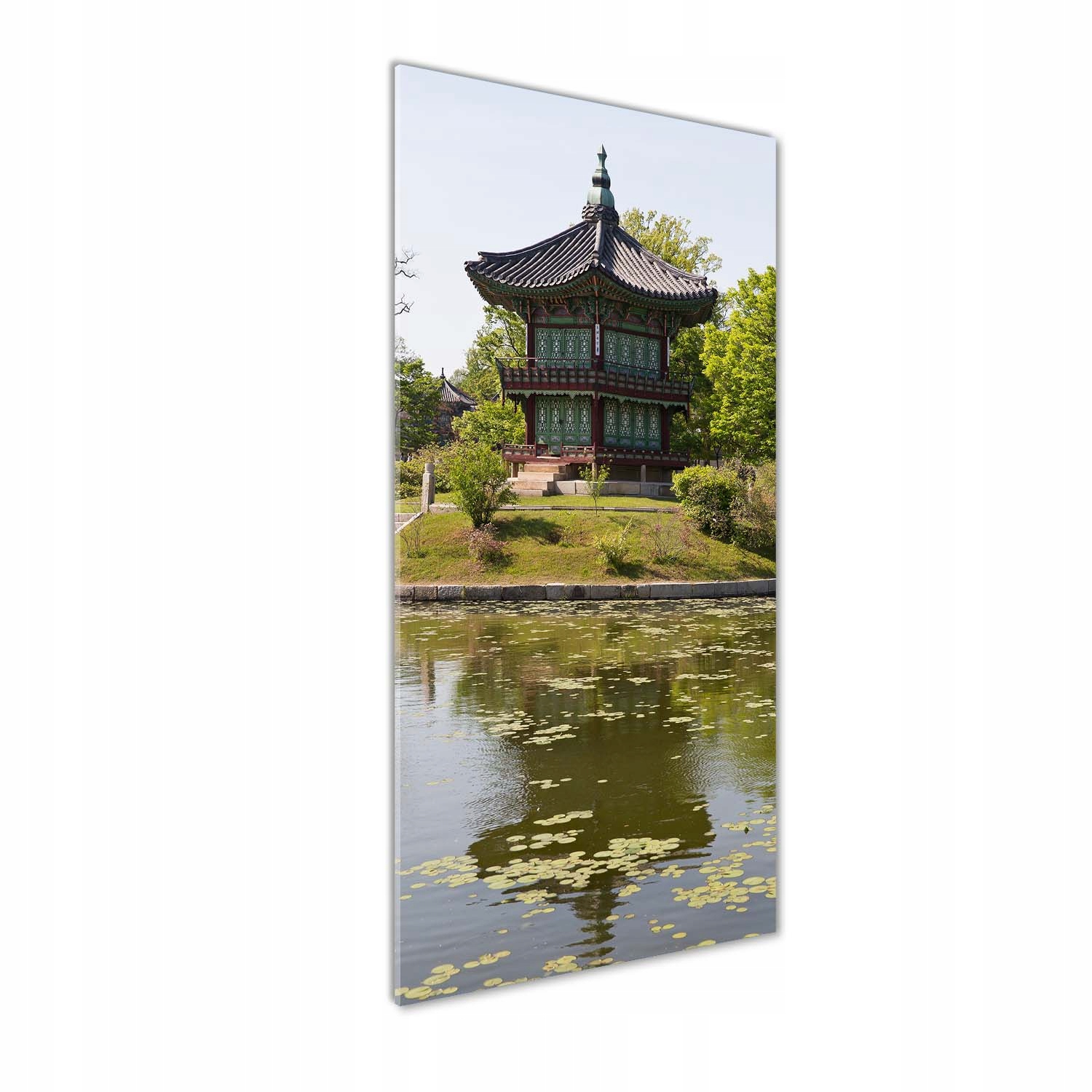 Akrylový obraz do obývacího pokoje Japonský park 50x125