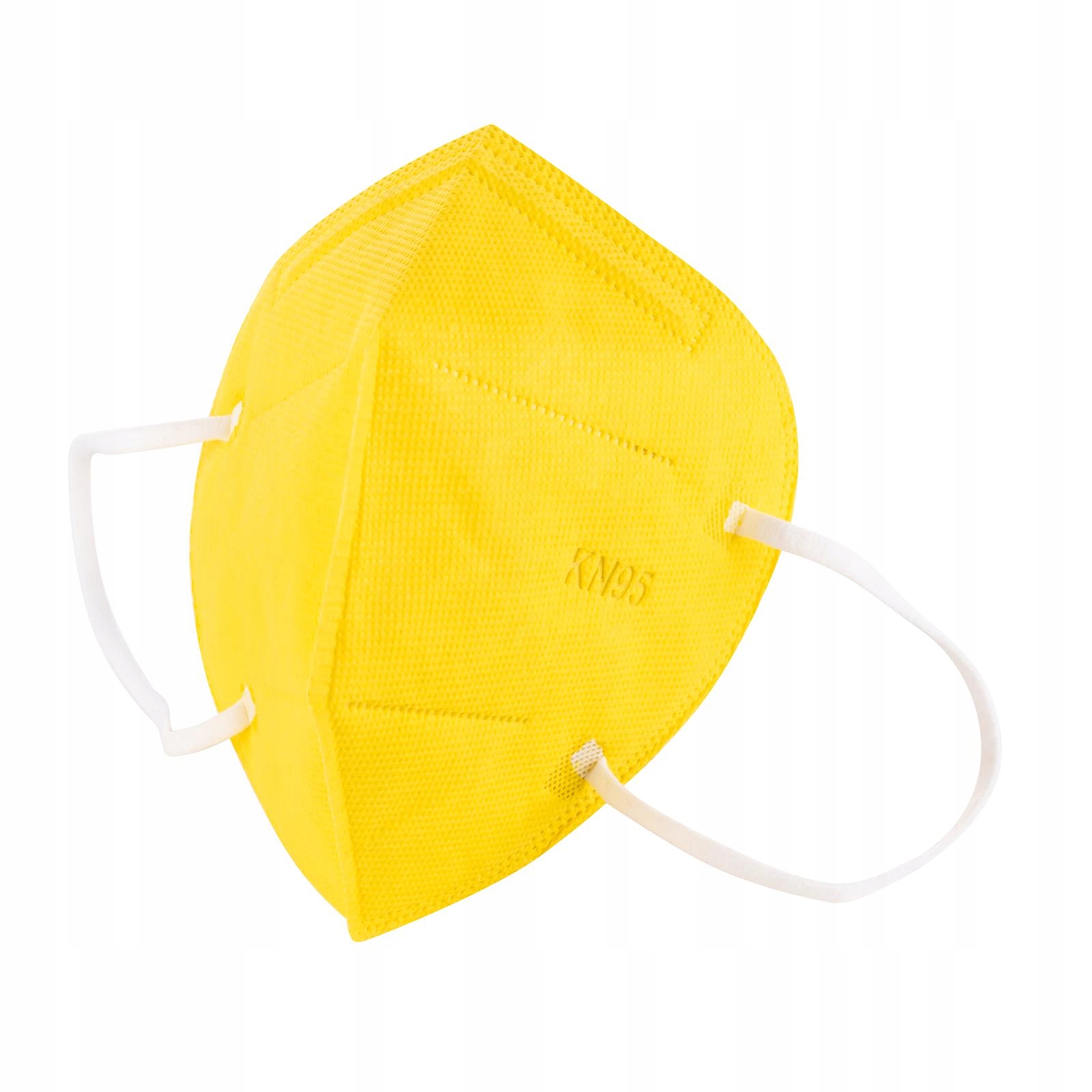 MASECZKA MASKA OCHRONNA KN95 ŻÓŁTA ANTYWIRUSOWA