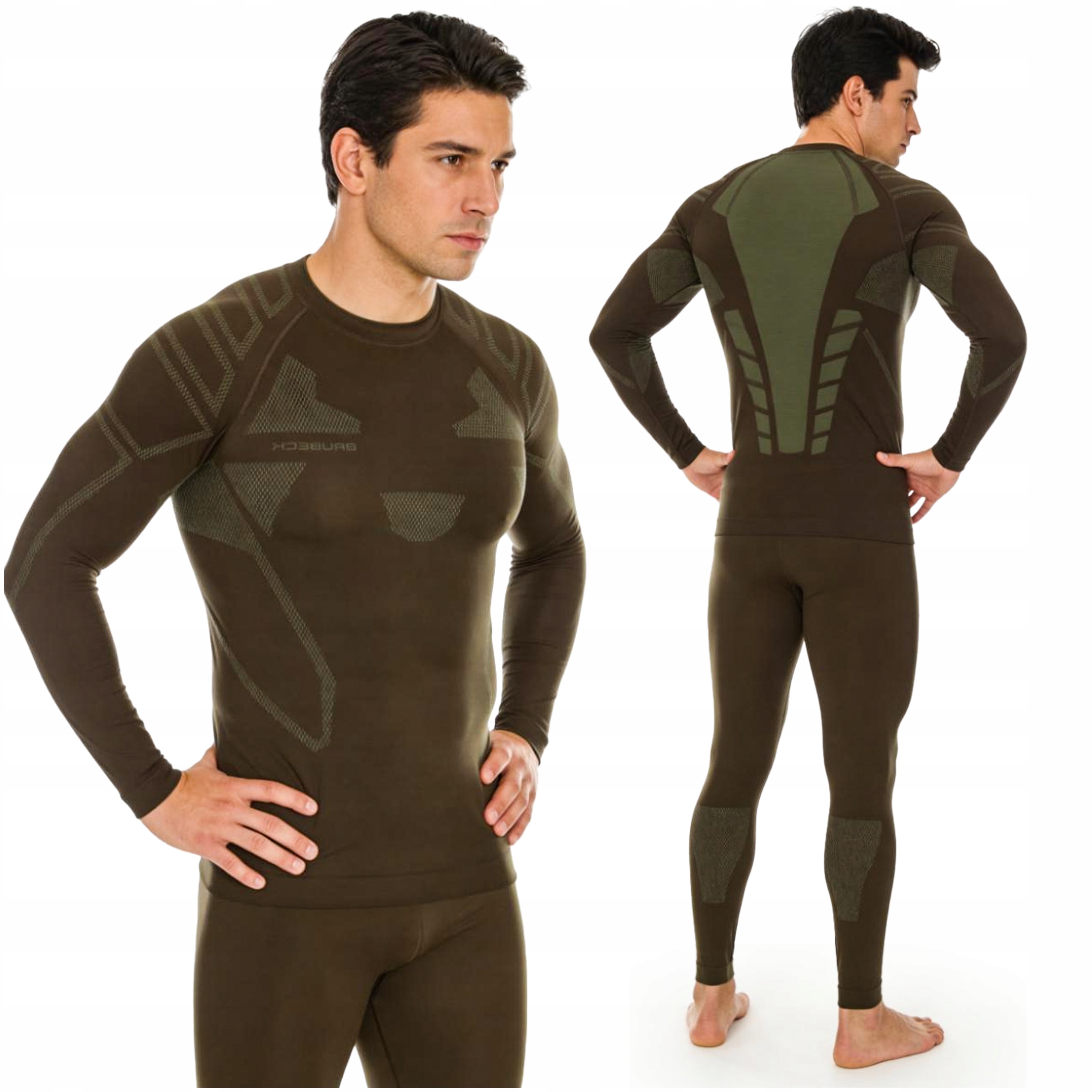 Bielizna Termoaktywna Brubeck Męska Ranger Protect Komplet Termiczna Ciepła