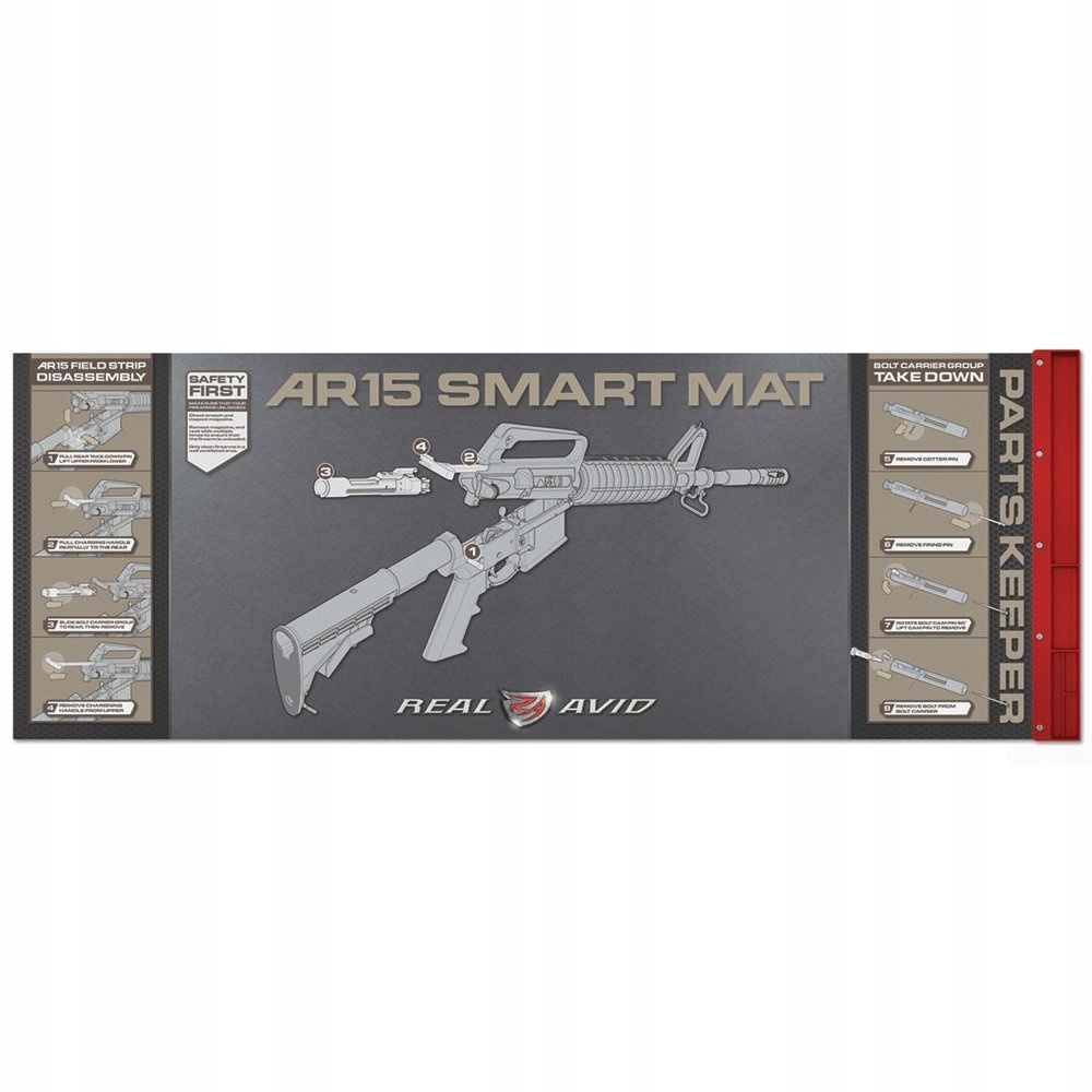 Čisticí podložka Real Avid Smart Mat pro karabinu AR-15
