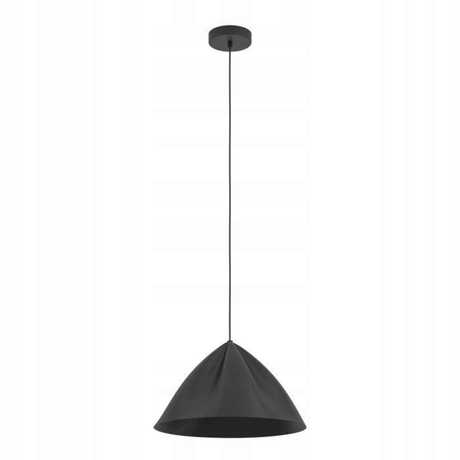 Závesné svietidlo Eglo Podere čierne E27 40W oceľ 425mm