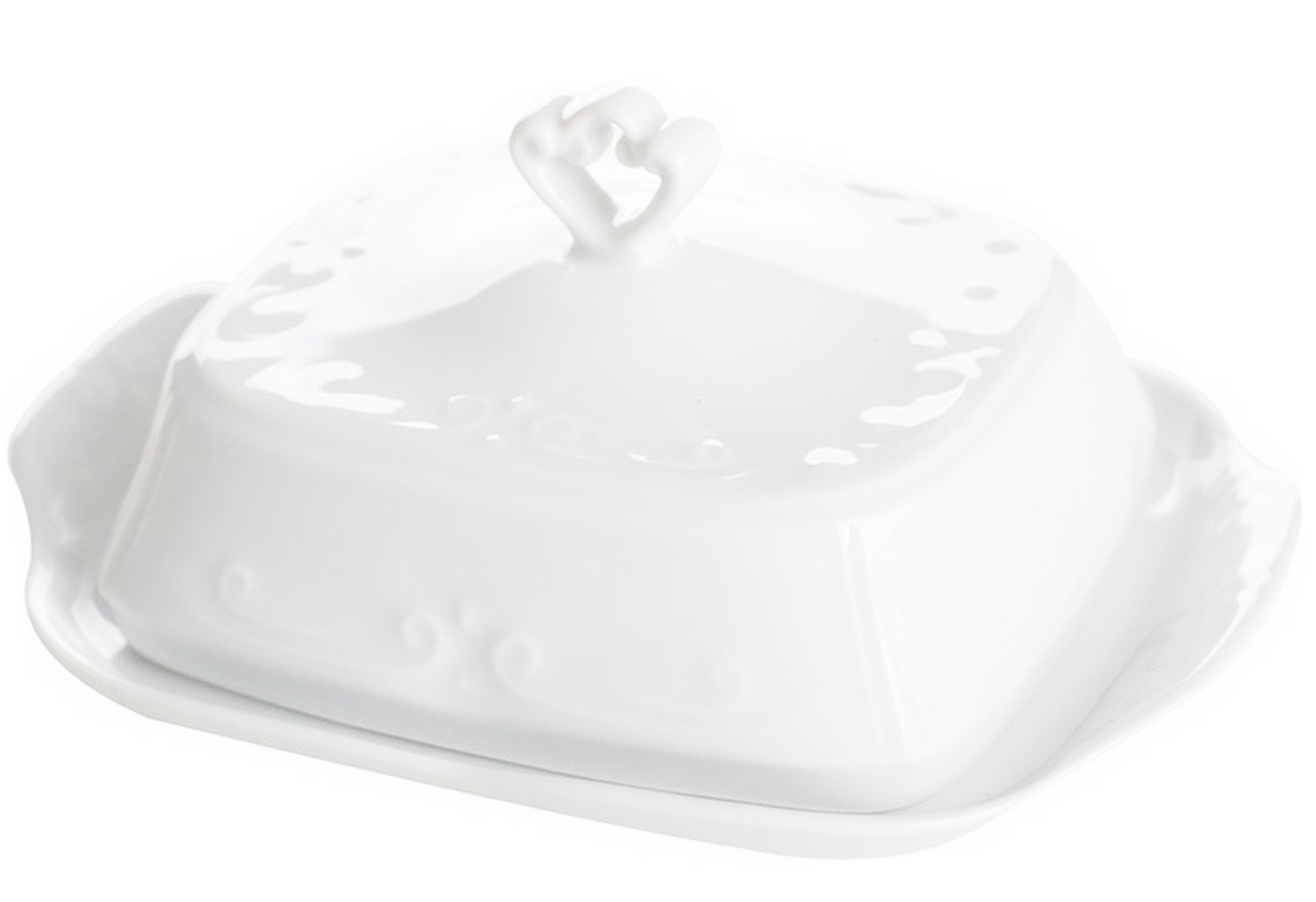 

C000 Maselnica Biała Kamelia Chodzież Porcelana
