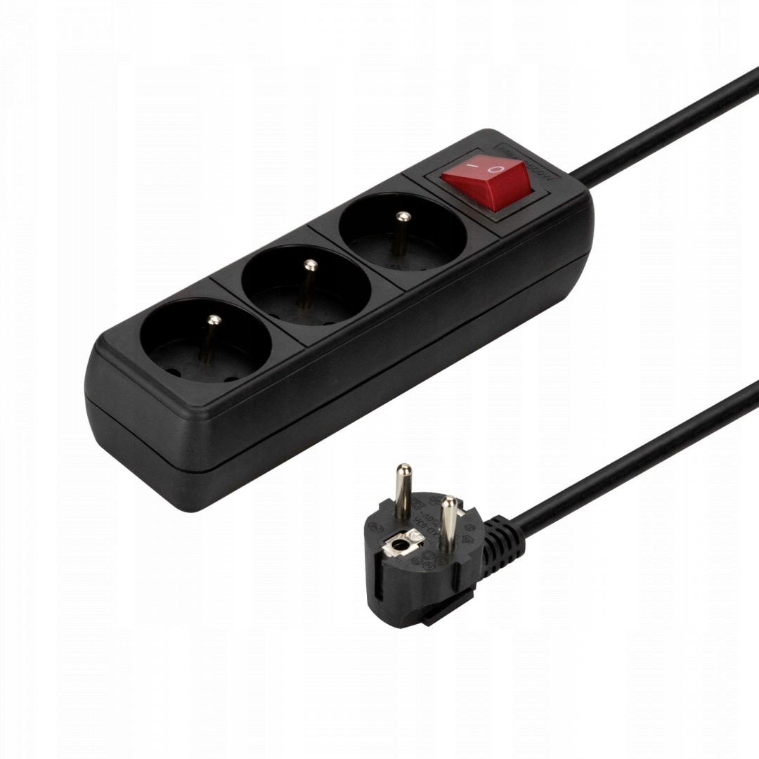 

Przedłużacz listwa zasilająca z wyłącznikiem 2m