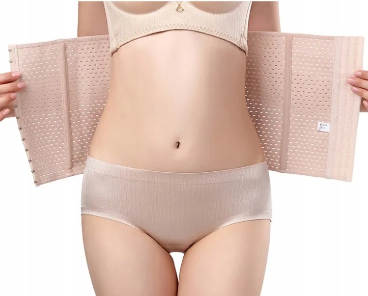 PAS WYSZCZUPLAJĄCY modelujący brzuch gorset SLIM-E Materiał dominujący poliester