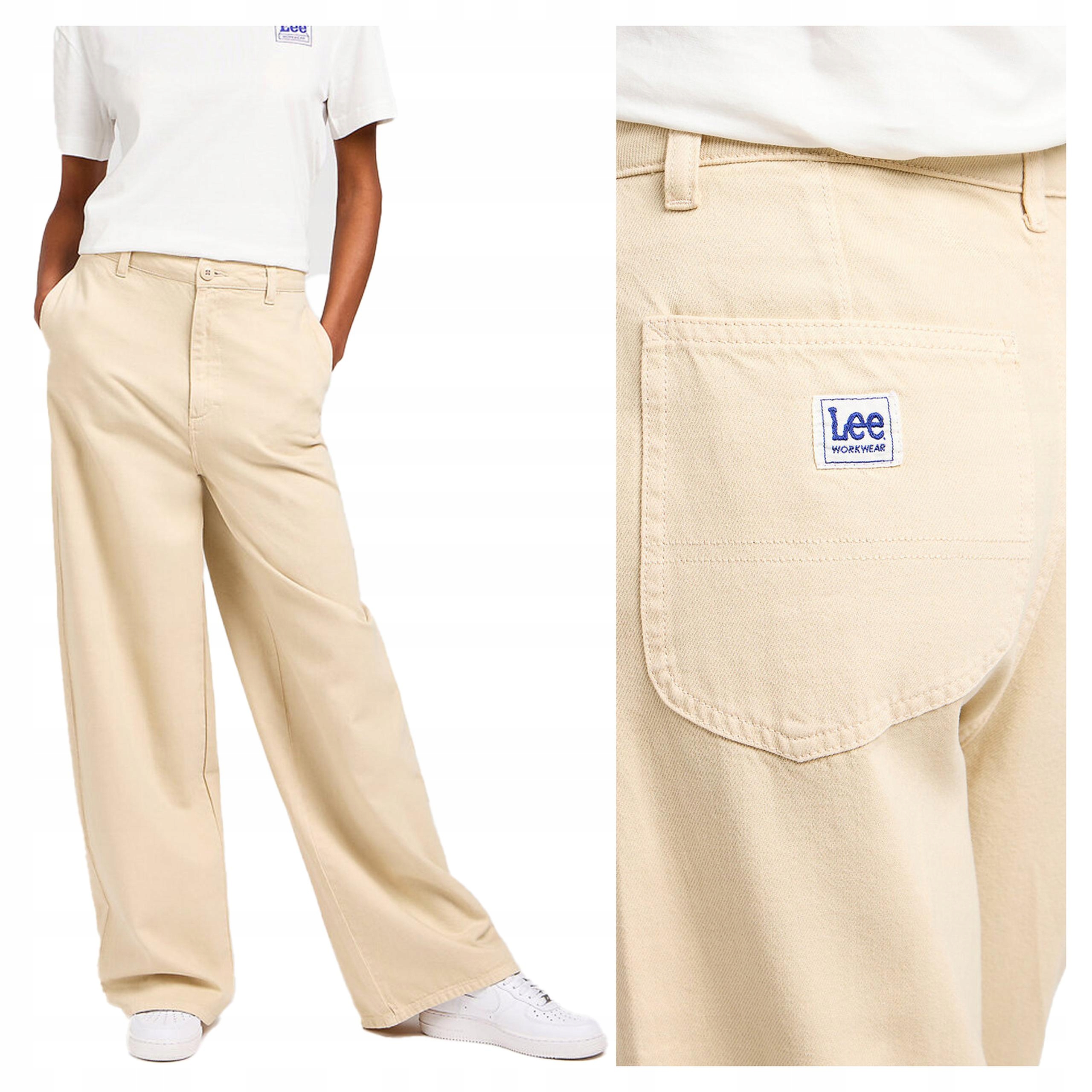 Lee Chino Relaxed W25 L31 Dámské látkové kalhoty