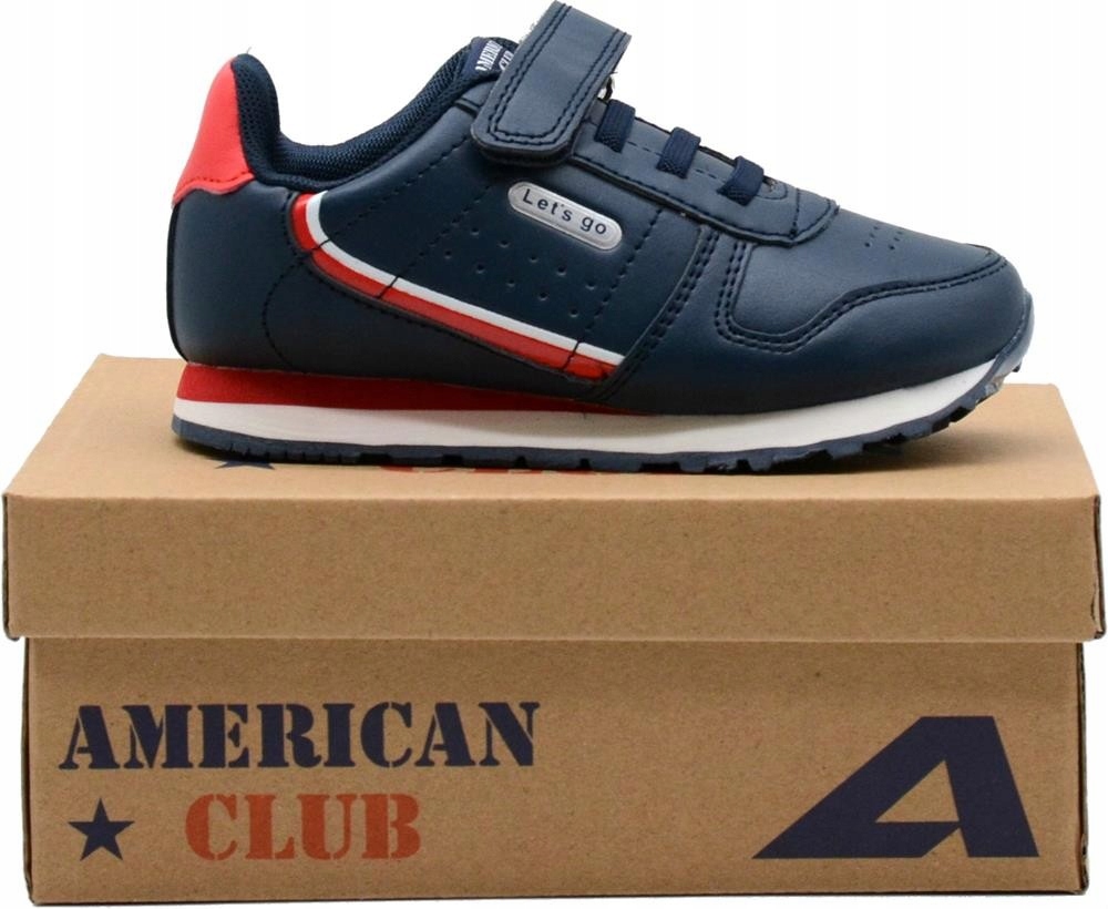 Adidasy chłopięce American Club ES67/22 -granat 30 Marka American Club