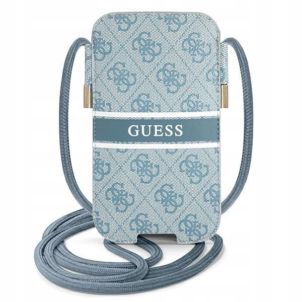 Taška Guess GUPHL4GDBL modrá 4G Stripe